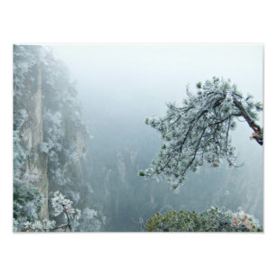 Zhangjiajie National Forest Park, Hunan China Photo Print