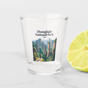 Zhangjiajie National Park China Shot Glass