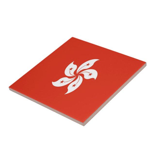 zHK001 FLAG Hong Kong, Ceramic Tile (Side)