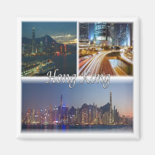 zHK013 HONG KONG, Asia, Fridge Magnet