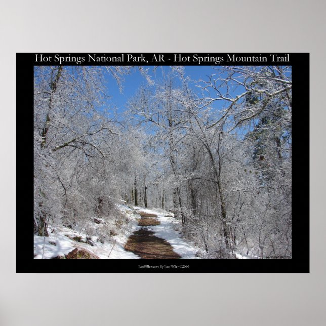 zHot Springs National Park, Ice Snow Hut Poster (Front)