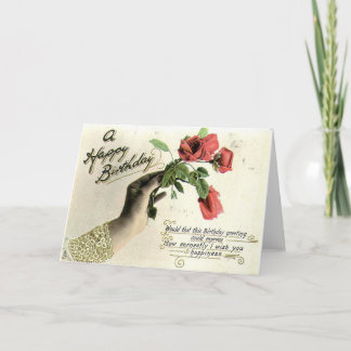 ZHR0024 1910 A Happy Birthday Card