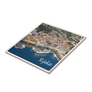 zHR005 RIJEKA Croatia, Ceramic Tile
