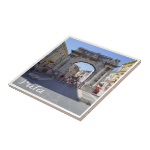 zHR007 PULA, Croatia, Ceramic Tile