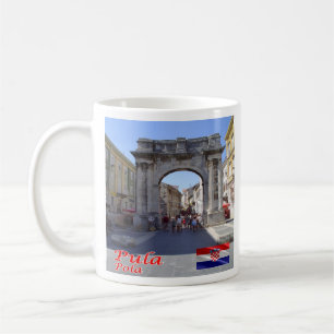 zHR008 PULA, Croatia, Coffee Mug