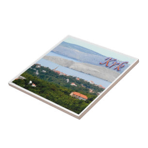 zHR011 OTOK, KRK, Croatia, Ceramic Tile