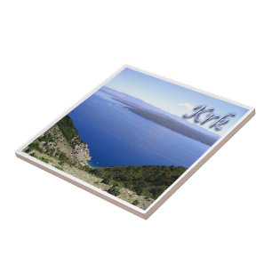 zHR014 KRK, CRES, Croatia, Ceramic Tile