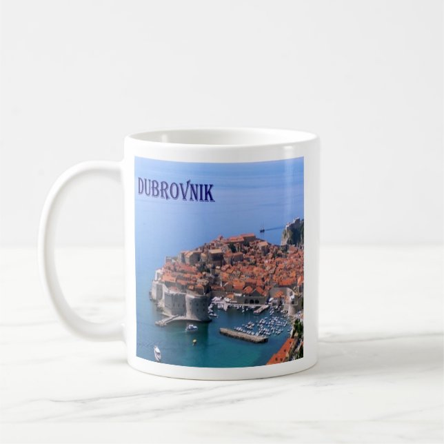 zHR017  DUBROVNIK, Croatia, Coffee Mug (Left)