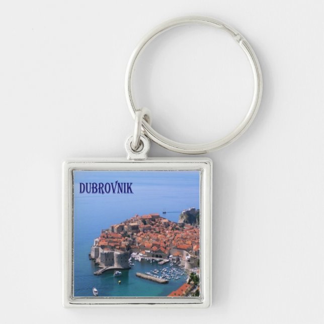 zHR017  DUBROVNIK, Croatia, Key Ring (Front)