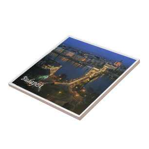 zHU008 BUDAPEST, Hungary, Budapest, Ceramic Tile