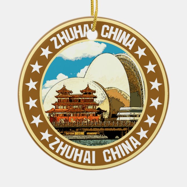 Zhuhai                                             ceramic ornament (Front)