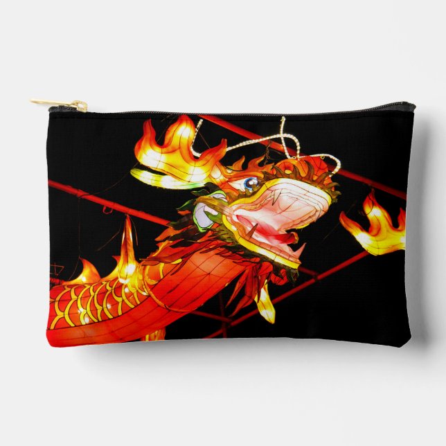 Zhulong Fire Dragon  Accessory Pouch (Front)