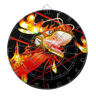 Zhulong Fire Dragon  Dartboard