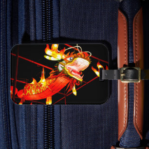 Zhulong Fire Dragon Luggage Tag