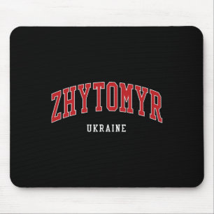 Zhytomyr Ukraine College University Style Mouse Pad