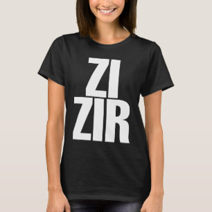 Zi Zir Big Obvious Nonbinary Pronouns T-Shirt