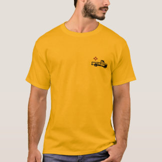 Zia Bob back, Zia Rising front T-shirt