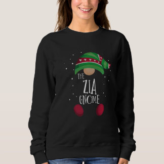 Zia Gnome Family Matching Christmas Pajamas Sweatshirt