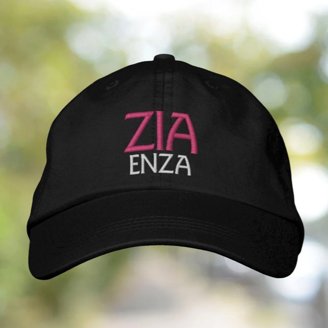 Zia personalised embroidered Cap Aunt (Creator Uploaded)
