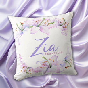 Zia Personalised Italian Gift for Aunt Cushion