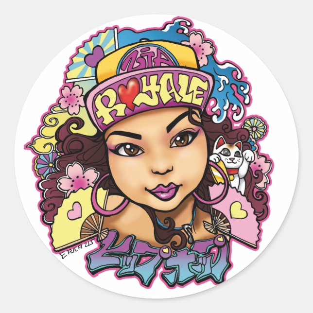Zia Royale Custom Design Sticker (Front)