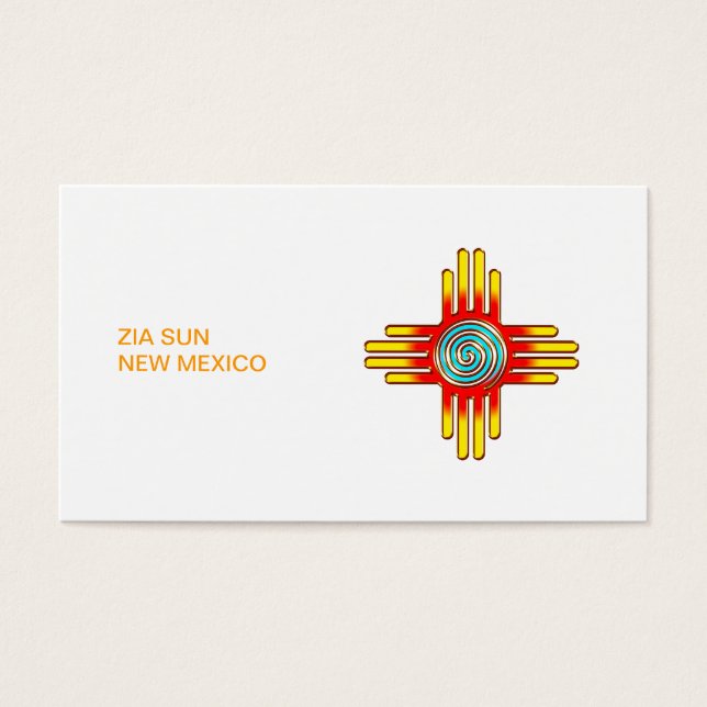 Zia Sonne - Zia Pueblo - New Mexico (Front)