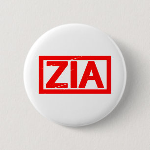 Zia Stamp 6 Cm Round Badge