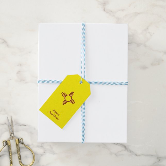 Zia Sun Gift Tags (With Twine)