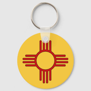 Zia Sun Key Ring