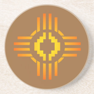 Zia Sun Sign Coaster