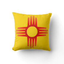 Zia Sun Symbol Pillow