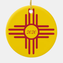 Zia Symbol Custom Year Holiday