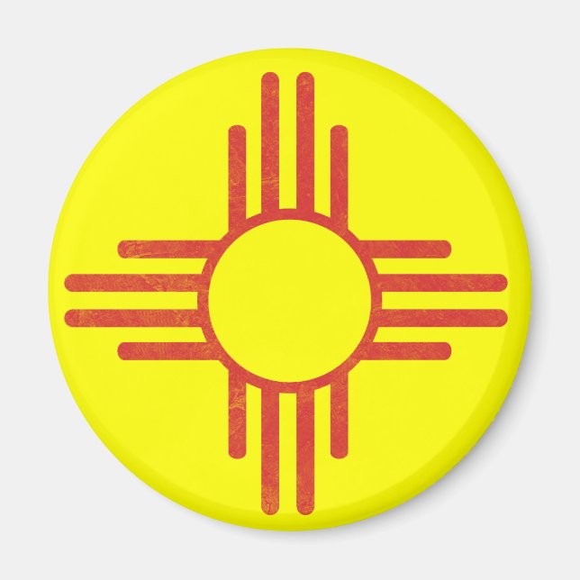 Zia Vintage Magnet (Front)