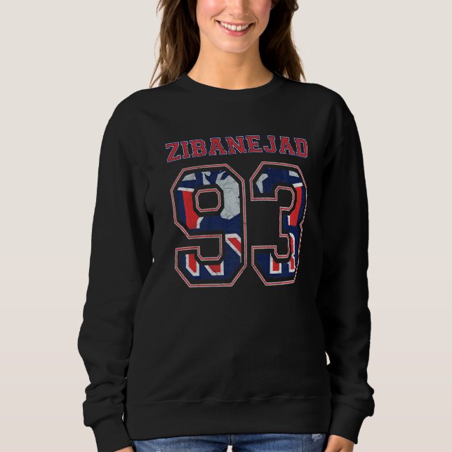 Zibanejad 93 Zibby New York Professional Ice Hocke Sweatshirt (Front)