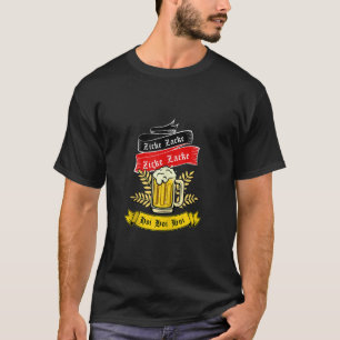 Zicke Zacke Hoi Funny Germany Flag Oktoberfest Ger T-Shirt