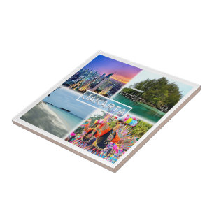 zID004 JAKARTA, Macan Island, Sepa Island, Ceramic Tile