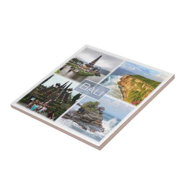 zID006 BALI, Indonesia, Asia, Ceramic Tile (Side)