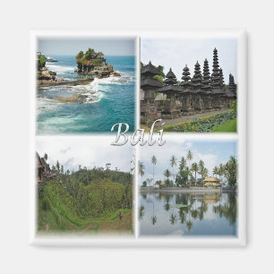 zID007 BALI, Indonesia, Asia, Fridge Magnet