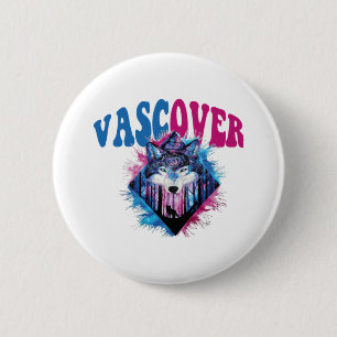 Zidika vascover wolf Essential 6 Cm Round Badge
