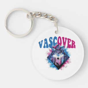 Zidika vascover wolf Essential Key Ring