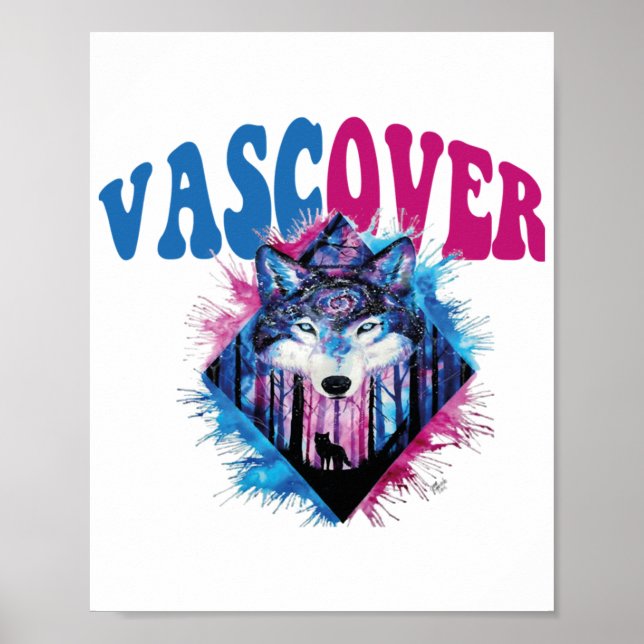Zidika vascover wolf  Essential Poster (Front)