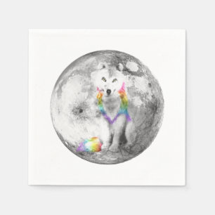 Zidika Wolf Classic  Napkin