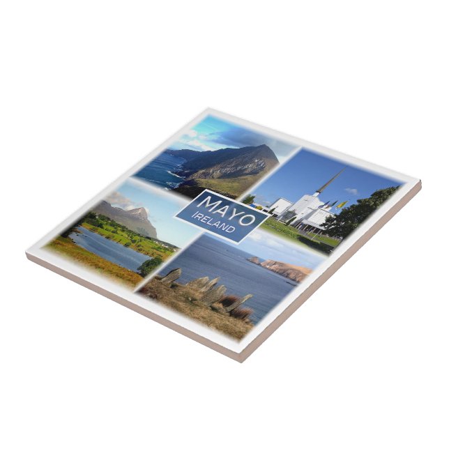 zIE003 MAYO - Mosaic, Ireland, Ceramic Tile (Side)