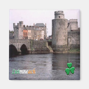 zIE004 LIMERIK, Luimneach, Ireland, Fridge Magnet