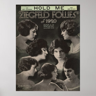 Ziegfeld 1920-Hold Me Poster