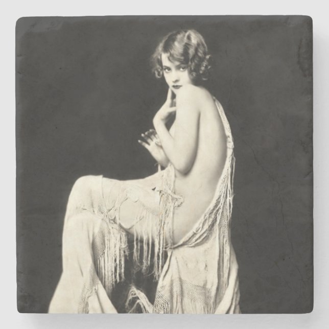 Ziegfeld Follies Beauty Stone Coaster (Front)