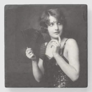 Ziegfeld Follies Girl Stone Coaster