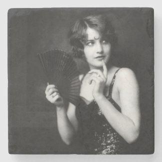 Ziegfeld Follies Girl Stone Coaster