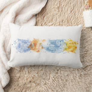 Zierkissen Sonne, Mond & Sterne Lumbar Cushion