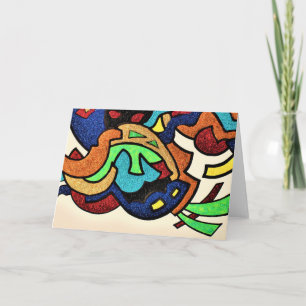 '' ZIG ZAG 3 '' CARD